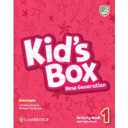 KID´S BOX (BE) NEW GENERATION - ACTIVITY BOOK WITH DIGITAL PACK LEVEL 1