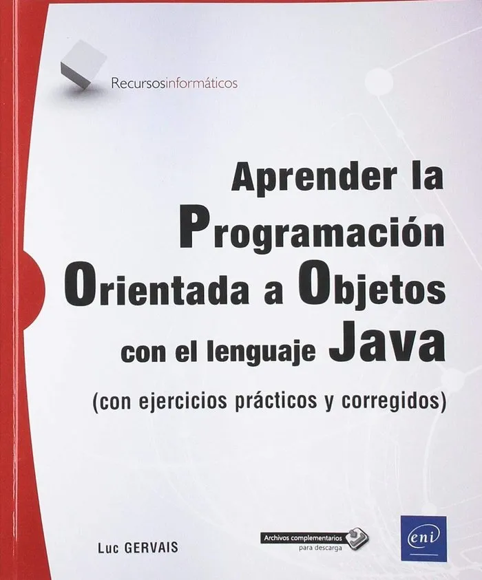 Aprender La Programación Orientada A Objetos Con El Lenguaje Java
