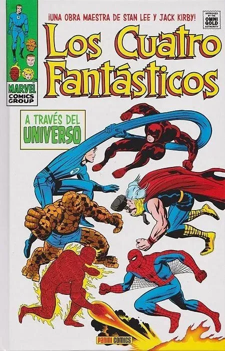LOS 4 FANTÁSTICOS (Omnigold) 04: A TRAVÉS DEL UNIVERSO