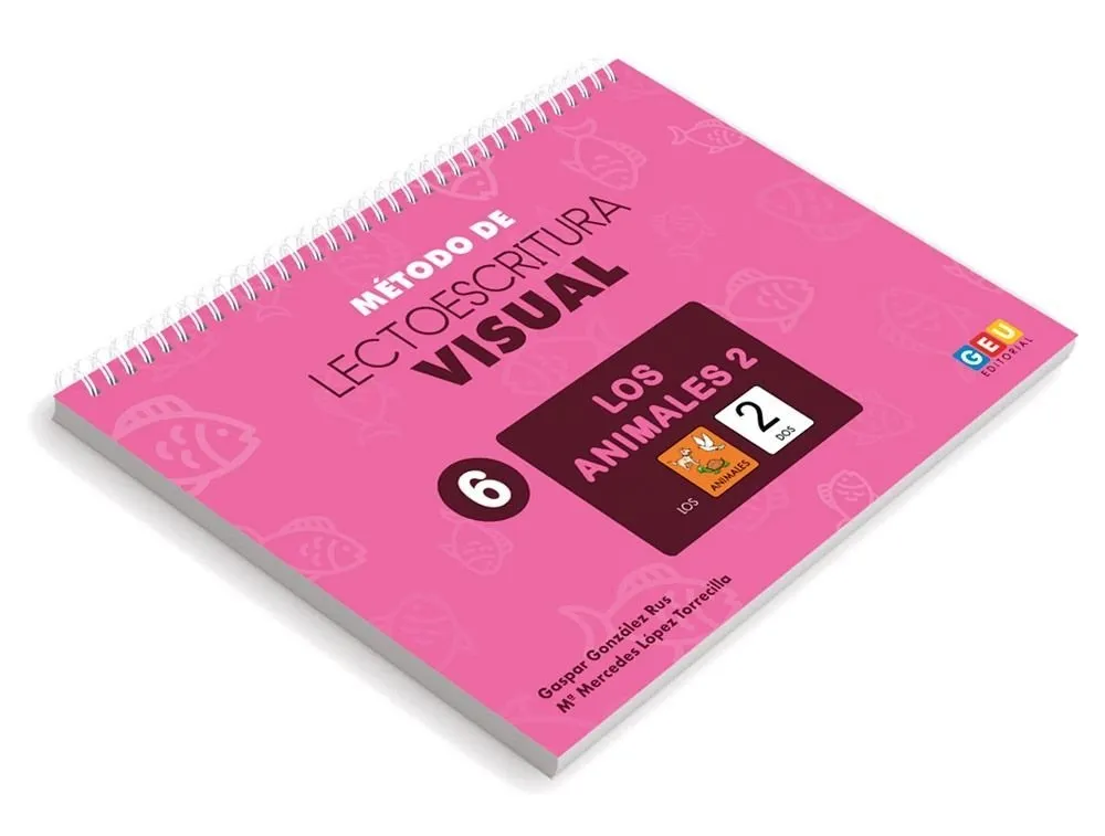 Método De Lectoescritura Visual 6. Los Animales 2