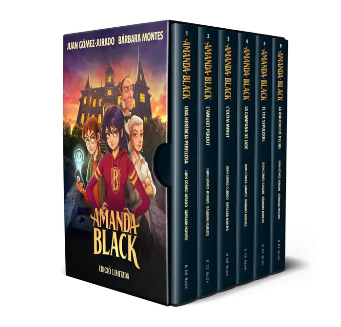 Pack Edicio Limitada Amanda Black Llibres De L'1 Al 6