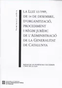 Seminari Sobre La Llei 13/1989 Del 14 De Desembre D'organització