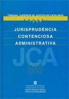 Jurisprudència Contenciosa Administrativa. Tsjc. Anuari 1995