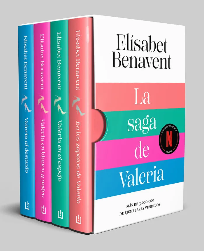 LA SAGA DE VALERIA (estuche 4 vols.)