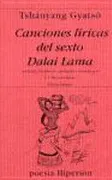 CANCIONES LÍRICAS DEL SEXTO DALAI LAMA