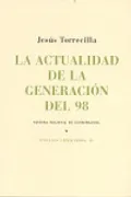 Actualidad De La Generacion Del 98