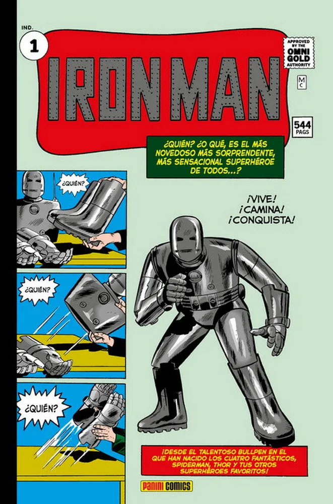 EL INVENCIBLE IRON MAN (Omnigold) 01: Nace Iron Man