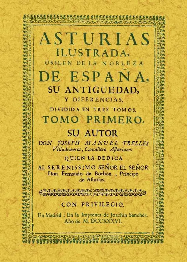Asturias Ilustrada (Tomo 1)