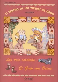 Tres Cerditos,Los/Gato Con Botas Teatrillo Titeres Dedo